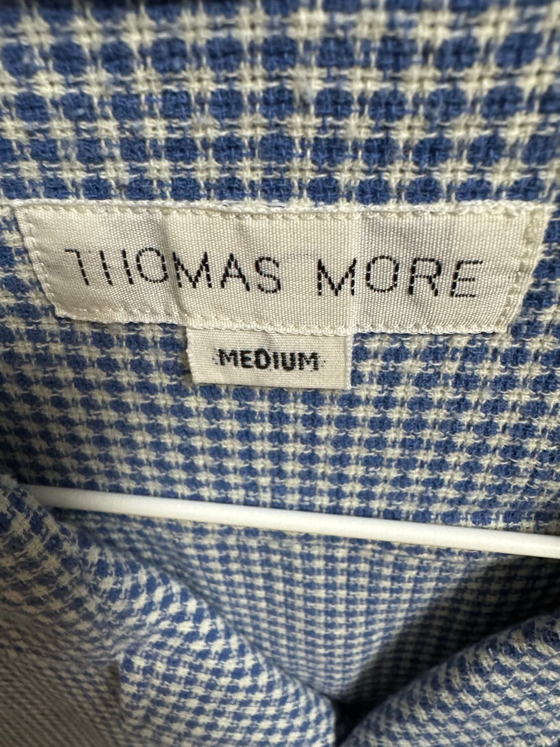 토마스모어 고방 체크 반팔 셔츠 판매합니다! 상품이미지6