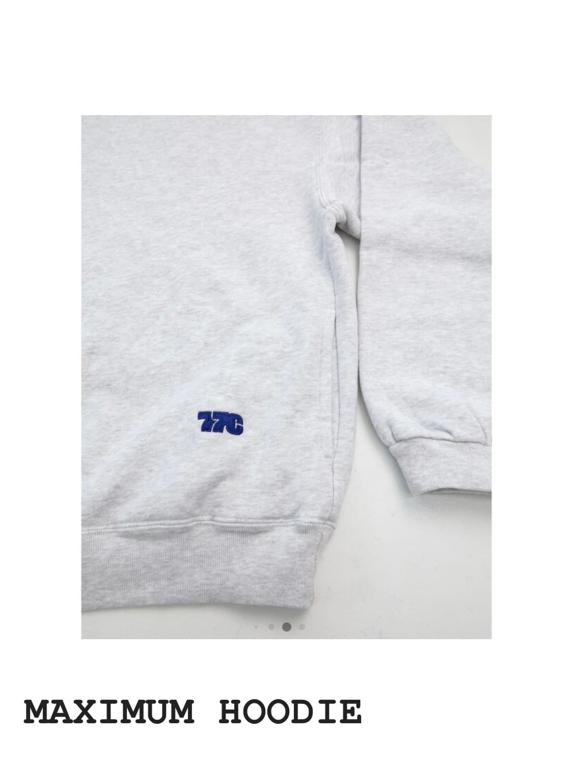 (XL) 77c maximum hoodie 상품이미지6