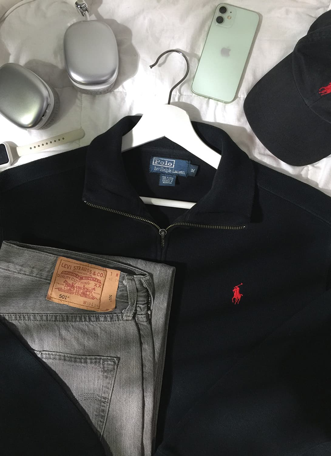 (MAN) 폴로랄프로렌 스웻 집업 L  상품이미지1