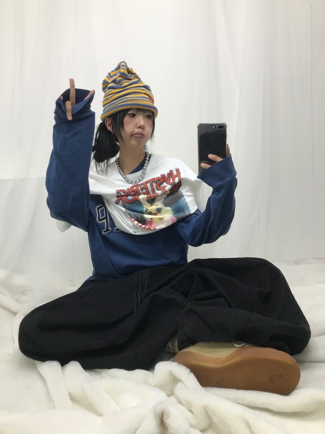 Hysteric Glamour Punk Rabbit T-shirt 상품이미지7