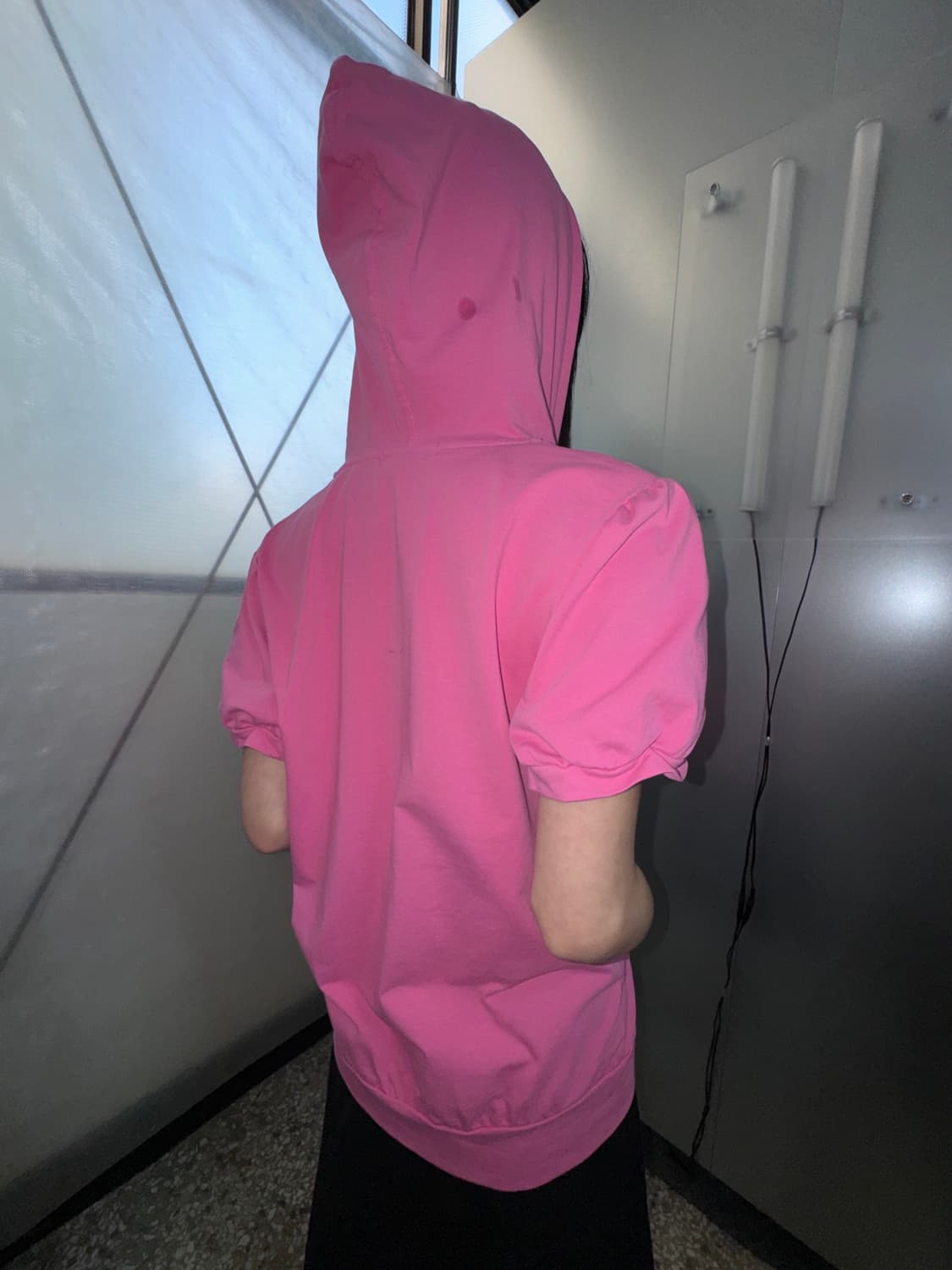 pink hooded T 상품이미지5