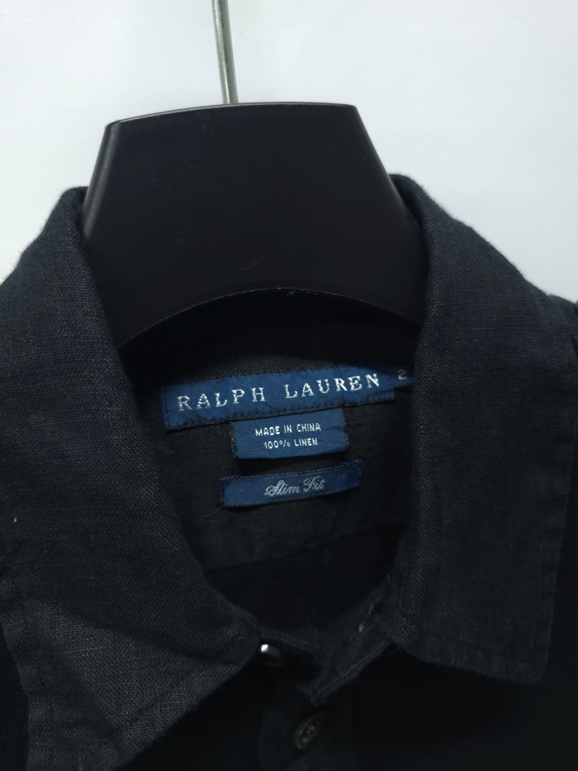 랄프로렌 블루라벨 00's 여성 린넨 견장 셔츠 (슬림핏 2사이즈) 상품이미지6