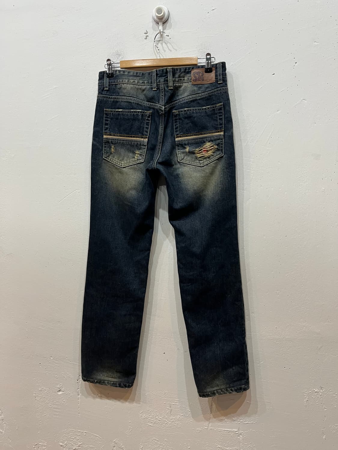 시리즈 데미지 워시드 데님팬츠 31 상품이미지2