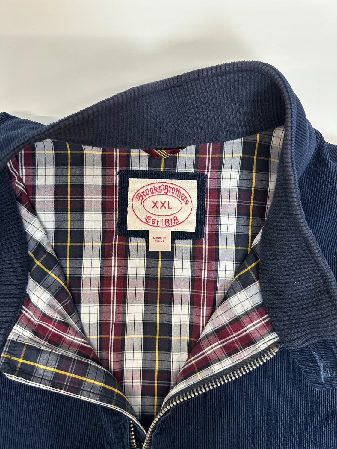브룩스 브라더스 코듀로이 헤링턴 자켓 2Xl 상품이미지4