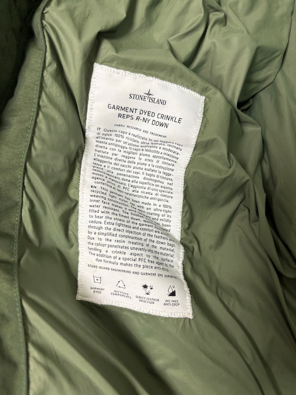 스톤 크링크랩스 패딩 상품이미지6
