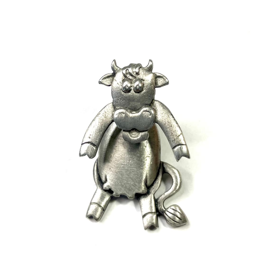 🐮 JJ Silver Cow Earring 상품이미지1