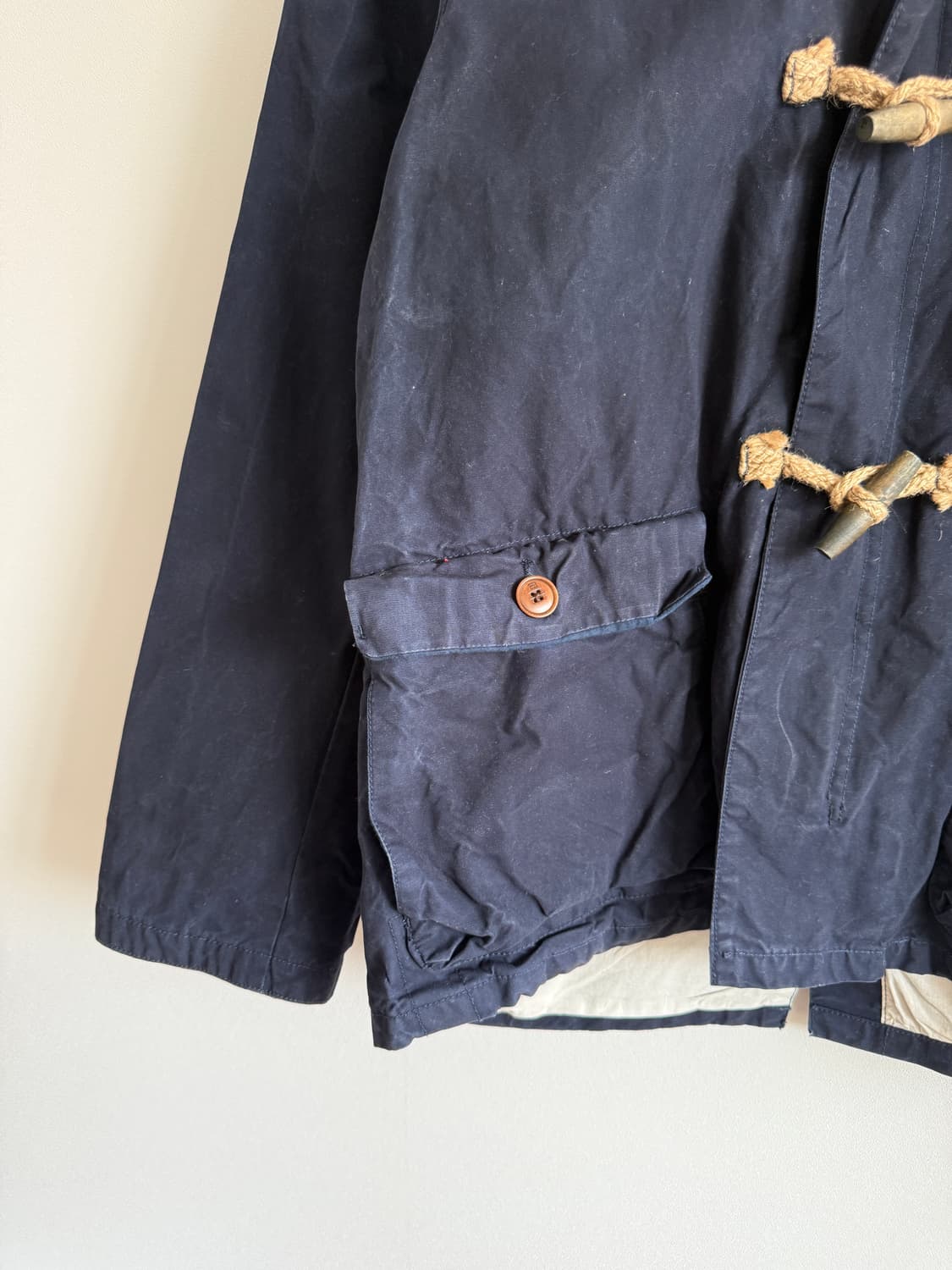 스카치 앤 소다(SCOTH & SODA) 코튼 더플 코트(네이비) 상품이미지3