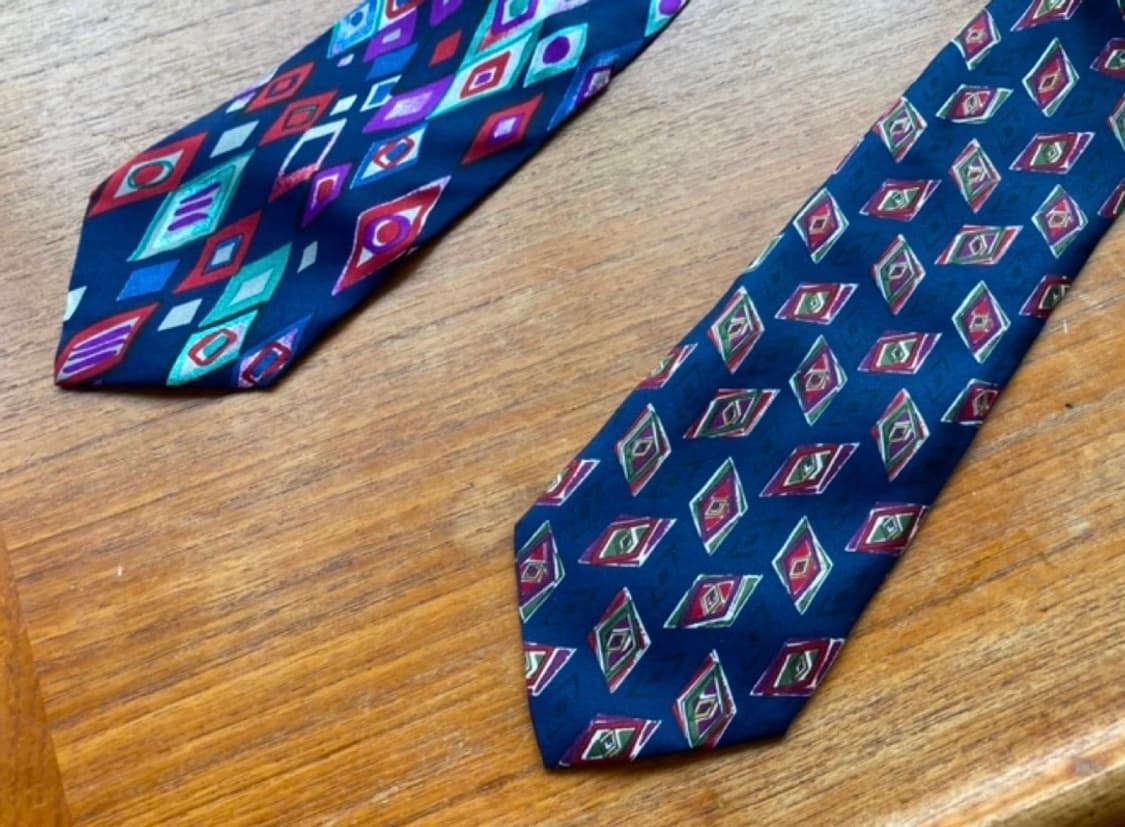 피에르 발망 실크 넥타이 (made in italy) 2개 일괄 상품이미지7