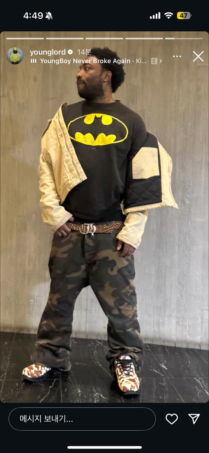 스투시 워크 자켓 L 상품이미지1