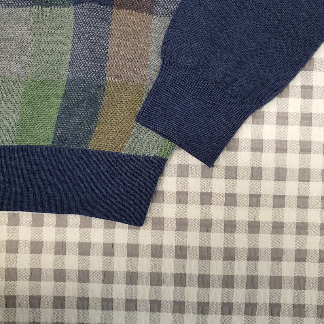 코오롱 브렌우드 반집업 스웨터 남자95 상품이미지4