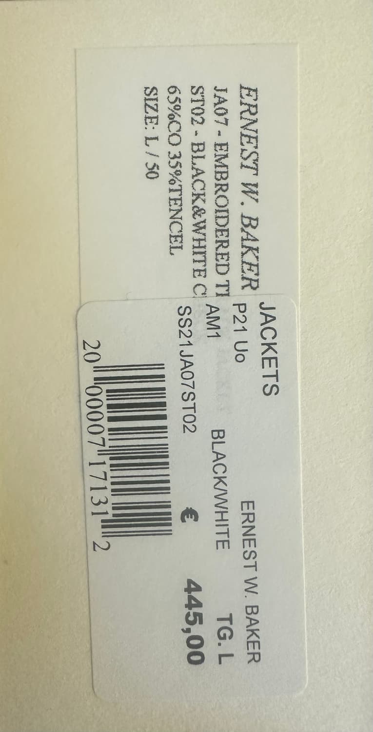 Ernset w baker 21ss zip blouson 상품이미지2