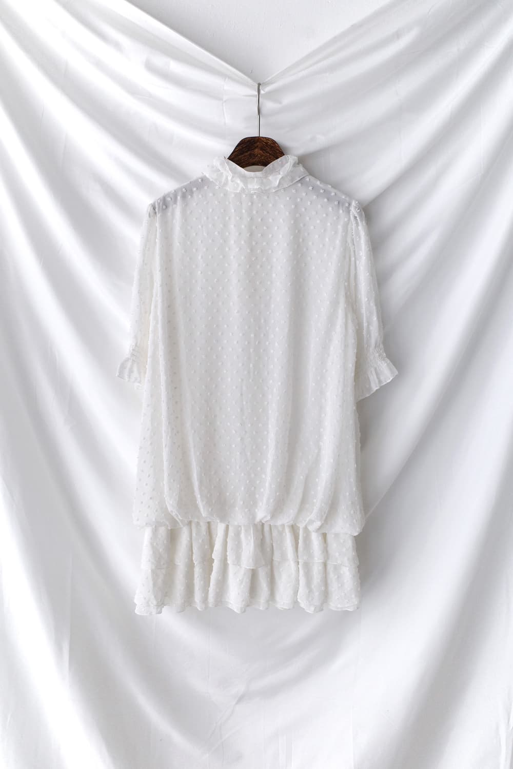 dot frill one-piece 상품이미지2