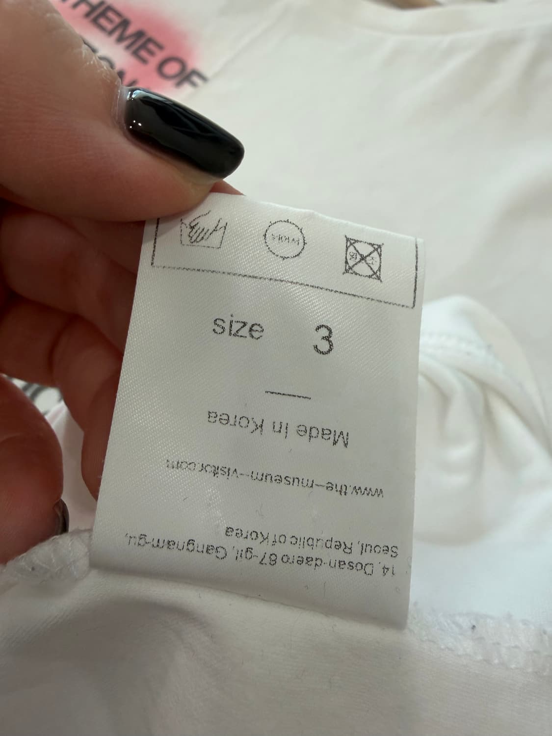 187. 더뮤지엄 비지터 프린팅 반팔 상품이미지3