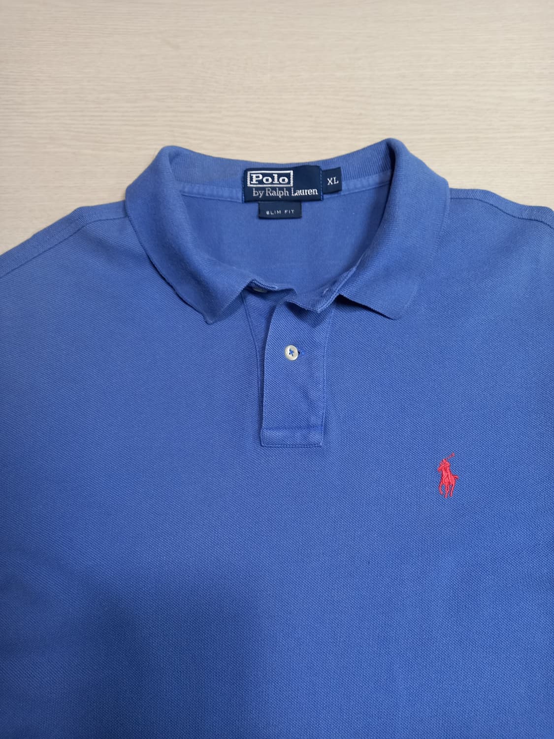XL105 POLO RALPH LAUREN 반팔셔츠 챠콜블루 XL-458 상품이미지3