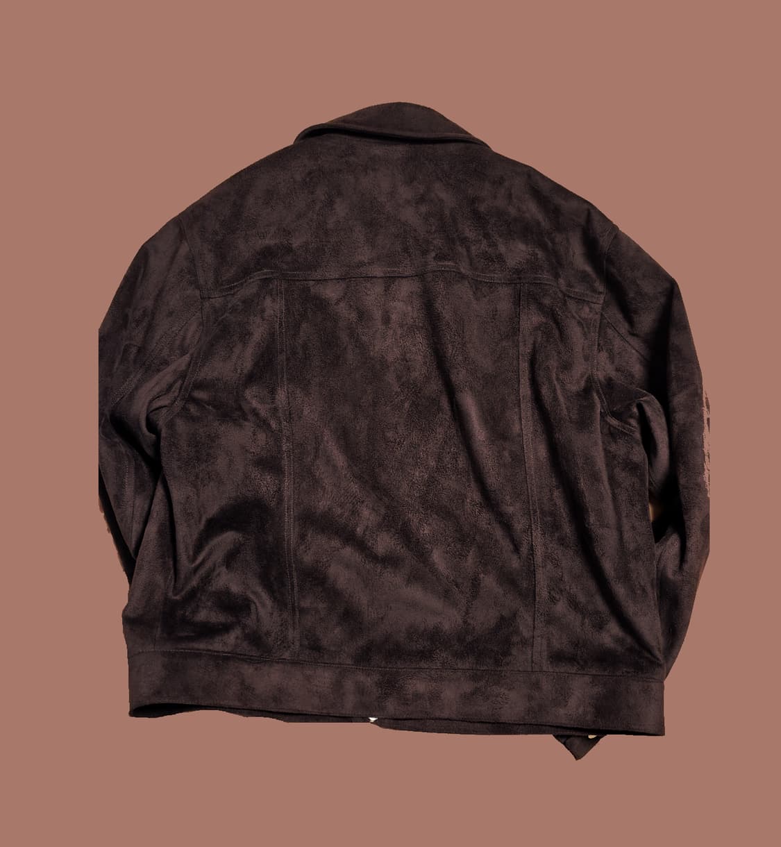 알리스 브라운 스웨이드 트러커 자켓 M 사이즈 상품이미지2