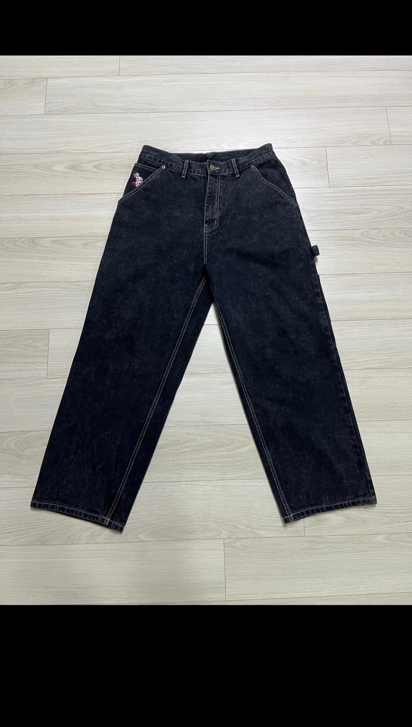DRAGGY WORK PANTS (D.BLACK) 상품이미지3
