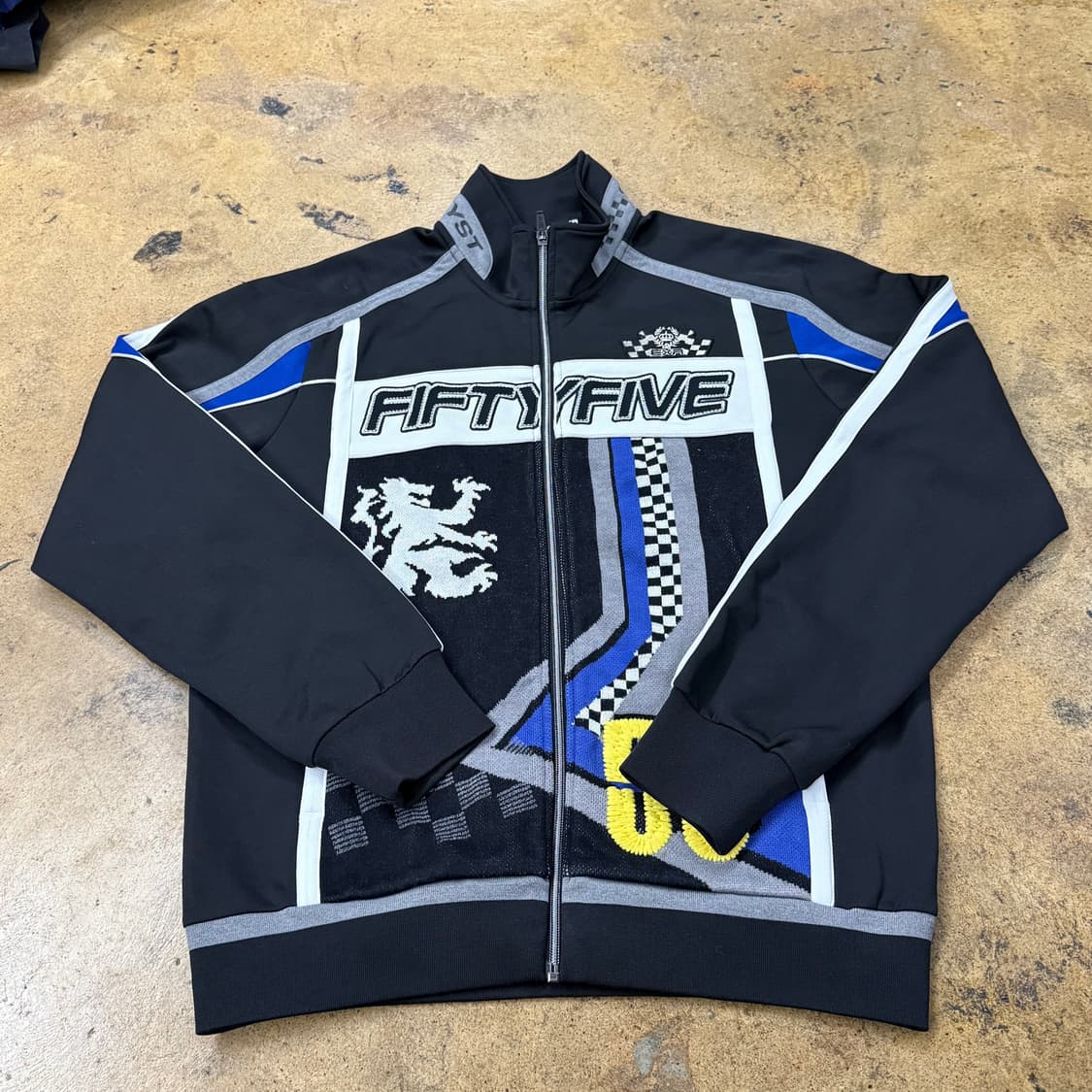 [정품/100] EXR 트랙 레이싱 자켓 블랙 b14 상품이미지2