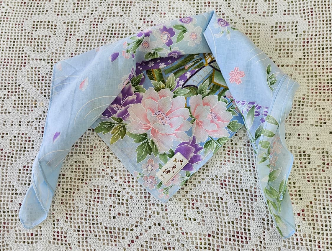 새제품 일본 빈티지 손수건 3장 일괄 상품이미지7