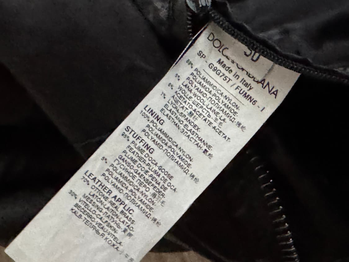 돌체앤가바나 패딩 50사이즈 상품이미지4