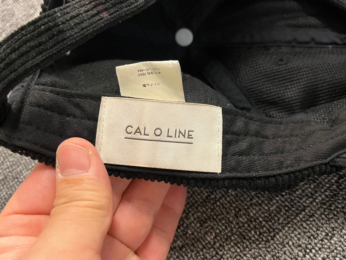 CAL O LINE 칼오라인 코듀로이 볼캡  상품이미지6