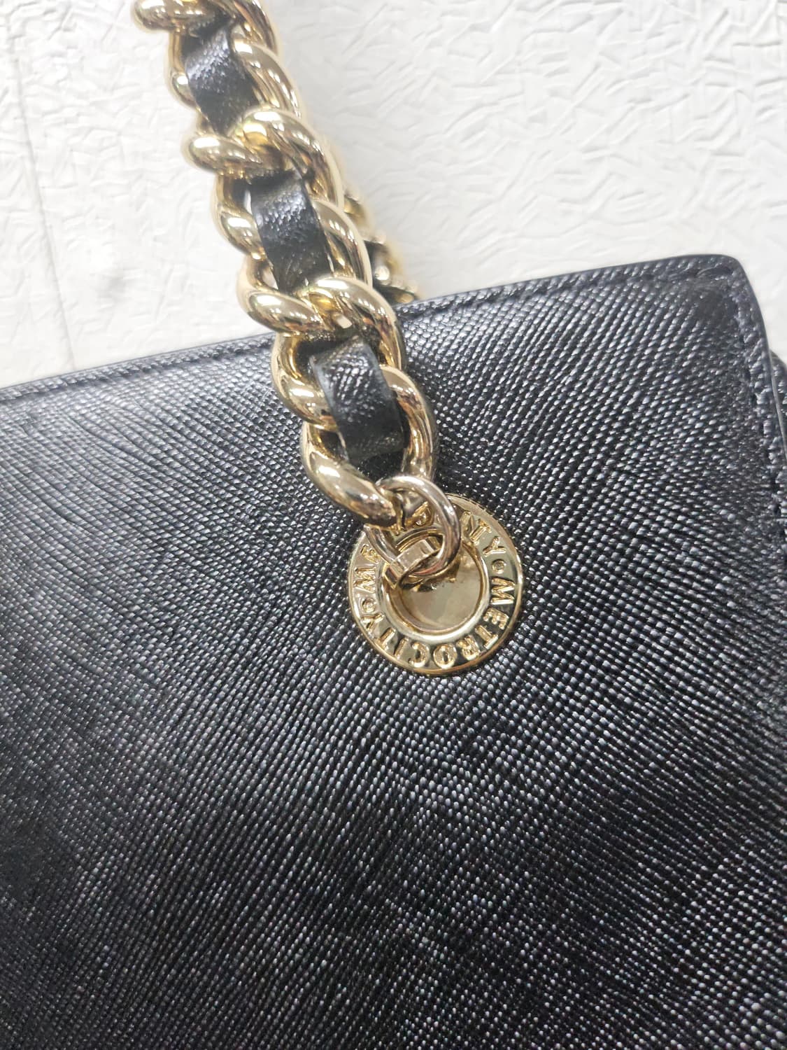 메트로시티 사피아노 가죽 체인 숄더백 상품이미지3