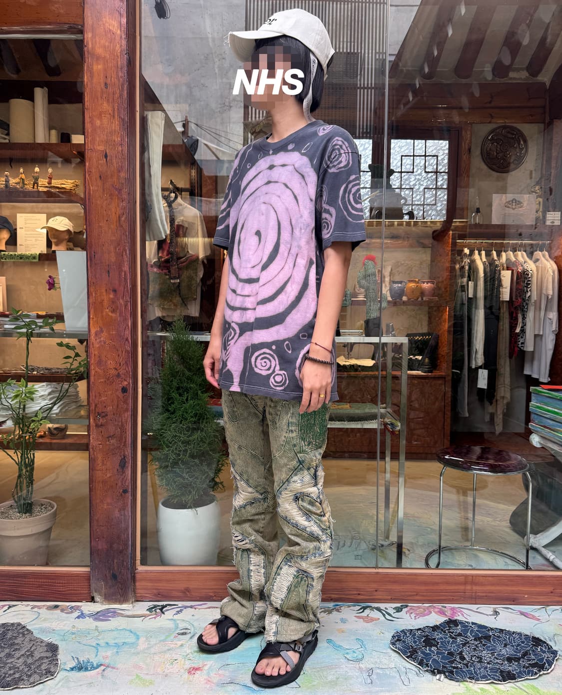 EPI•TAPH hand washed Print T-shirts 상품이미지4