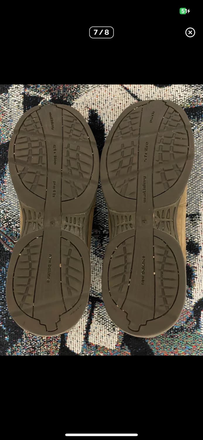 뉴발란스 627 브라운 스웨이드 신발 상품이미지7