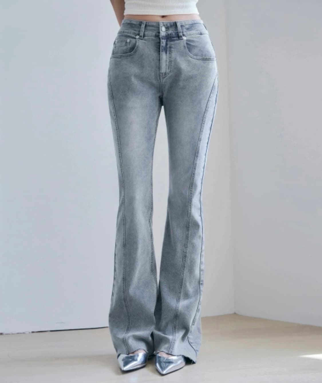 [새상품] 아워데이즈_부츠컷 데님 팬츠 상품이미지1