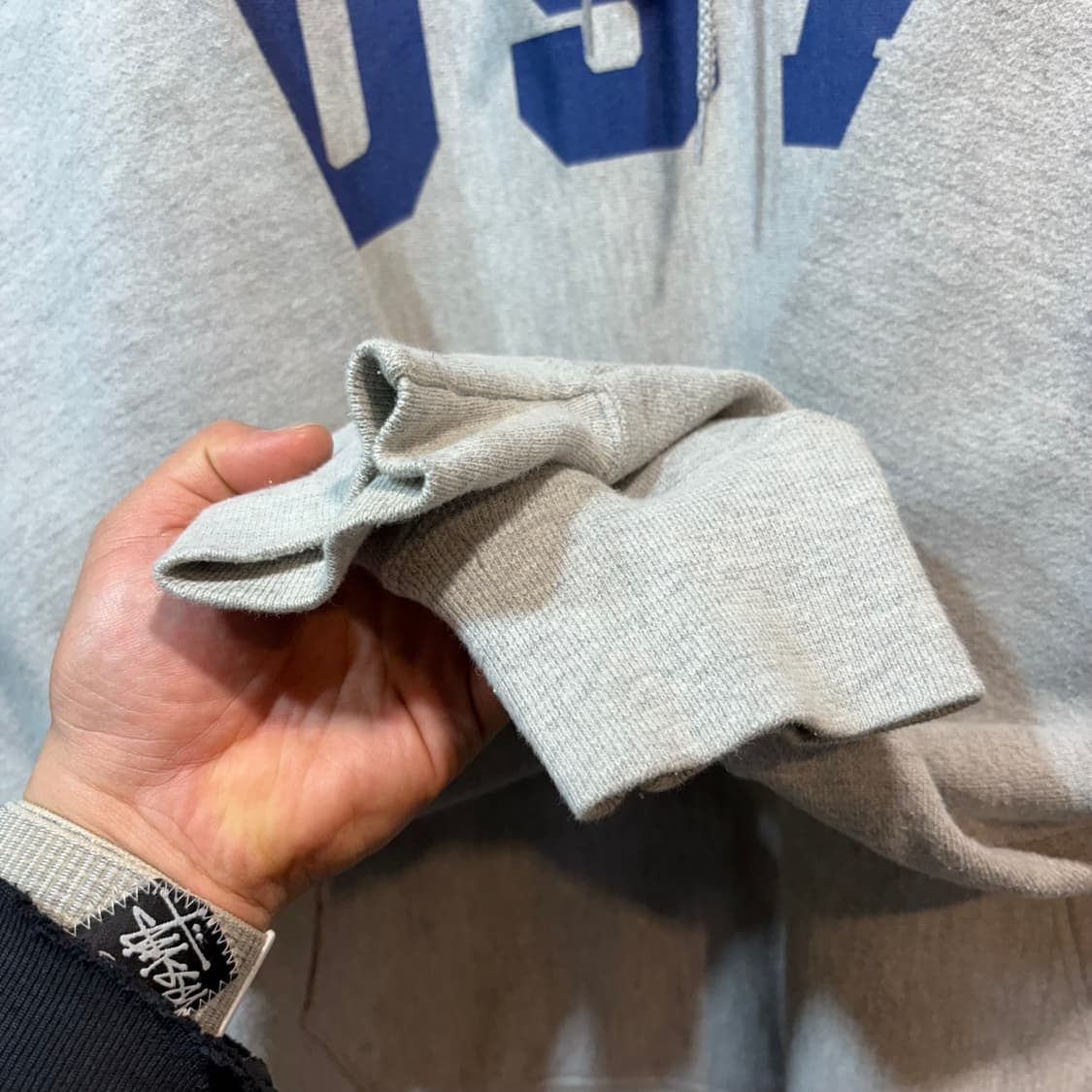 [L] CHAMPION 챔피온 리버스위브 USA 후드티 상품이미지3