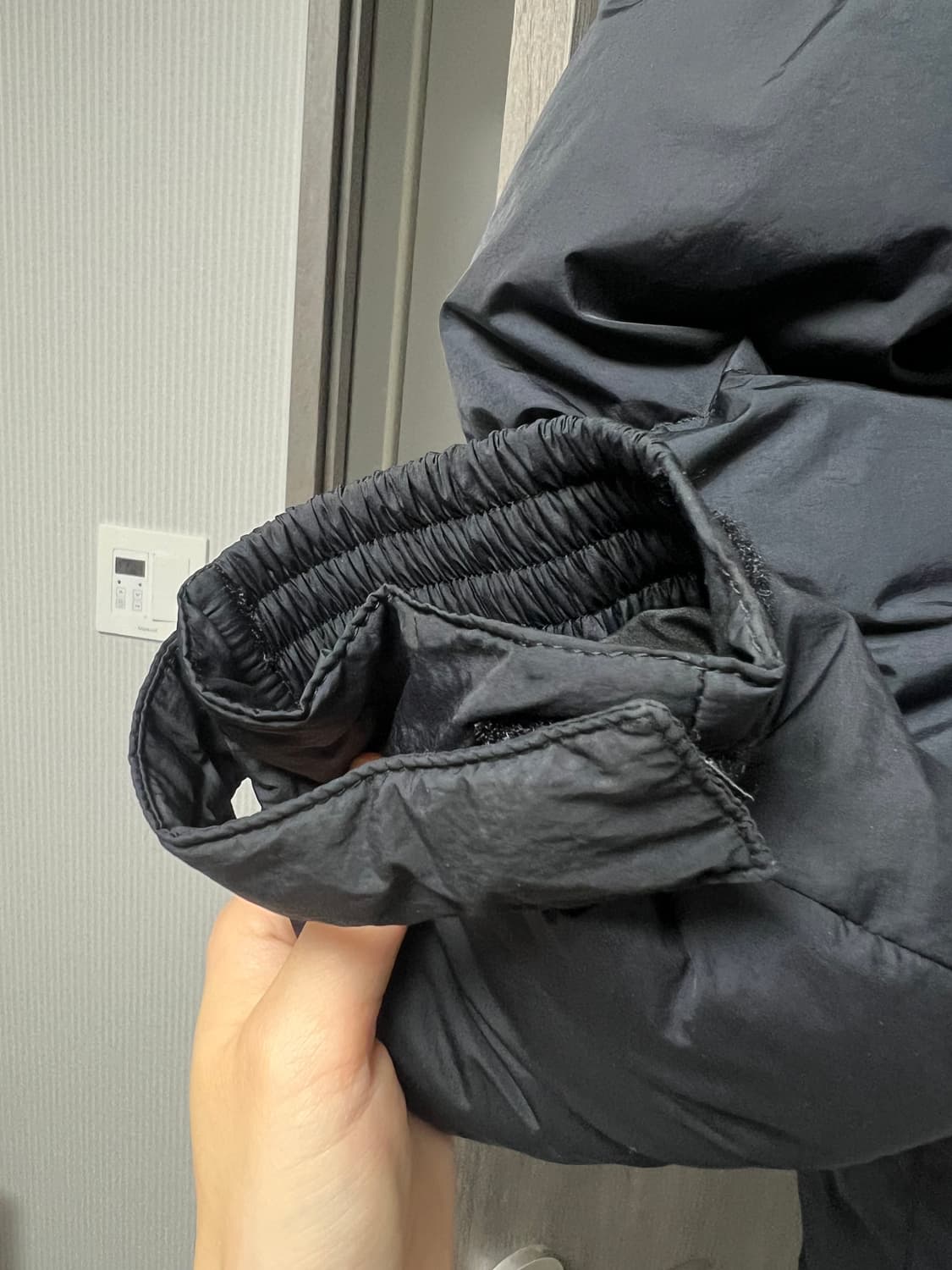 메종키츠네 클래식 푸퍼 자켓 블랙 S사이즈 상품이미지7