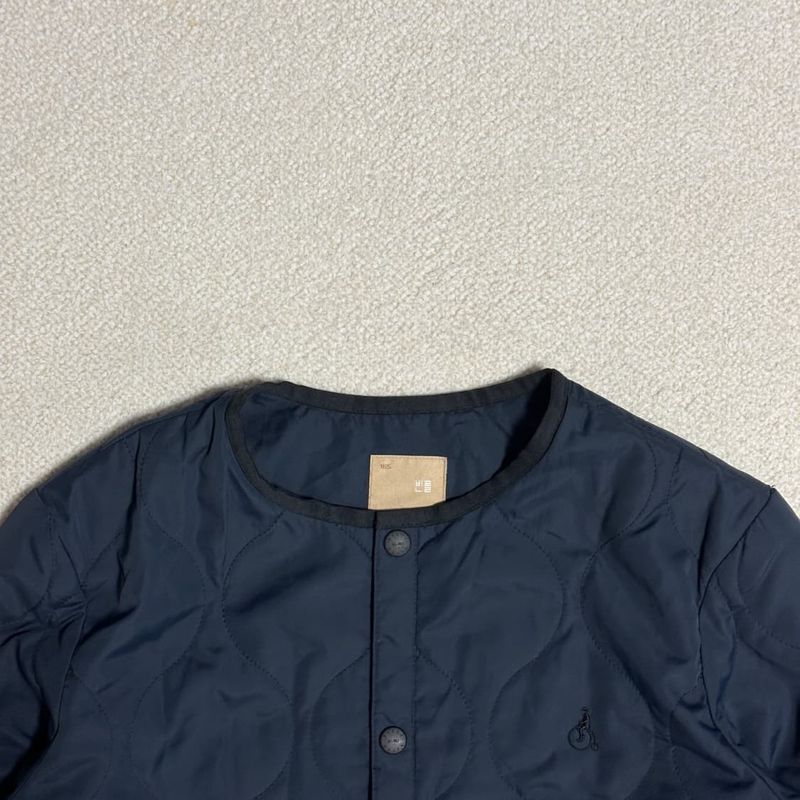 빈폴 키즈 파이핑 라운드 쇼트 퀄팅 점퍼 상품이미지5