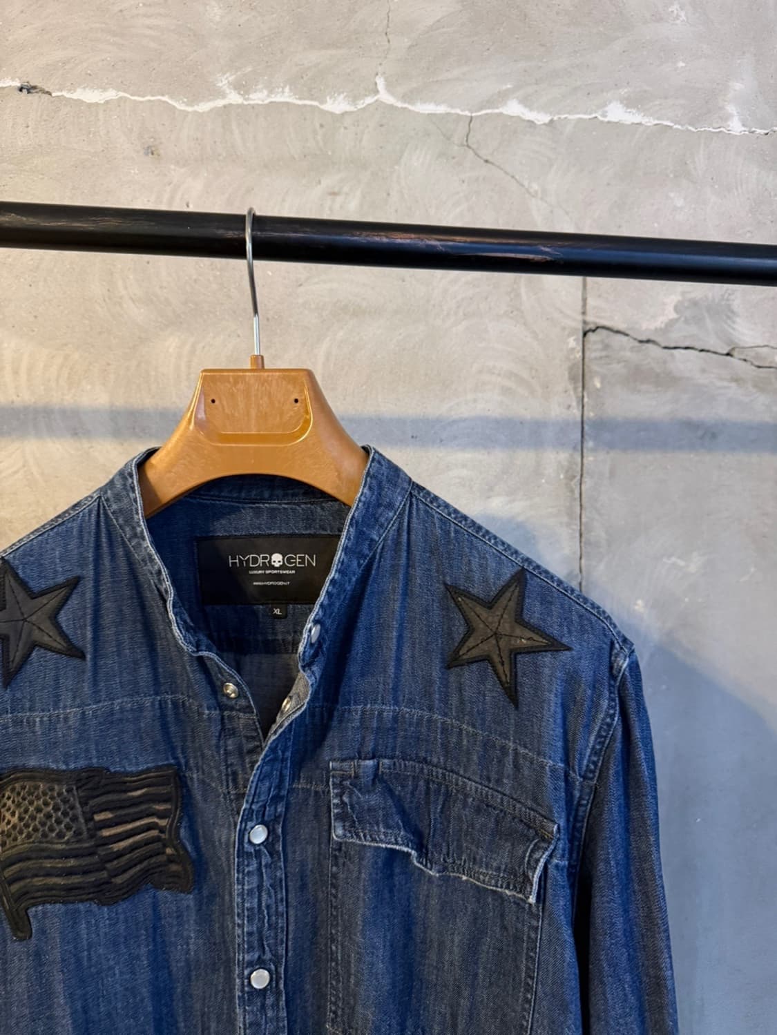 하이드로겐 데님 셔츠 100 상품이미지4