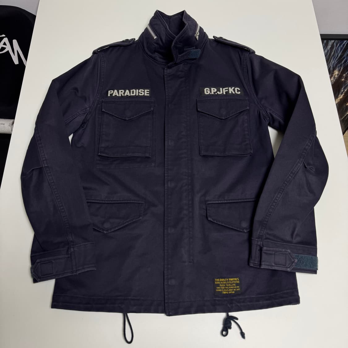 와코마리아 성모 마리아 네이비 M-65 필드자켓 상품이미지1