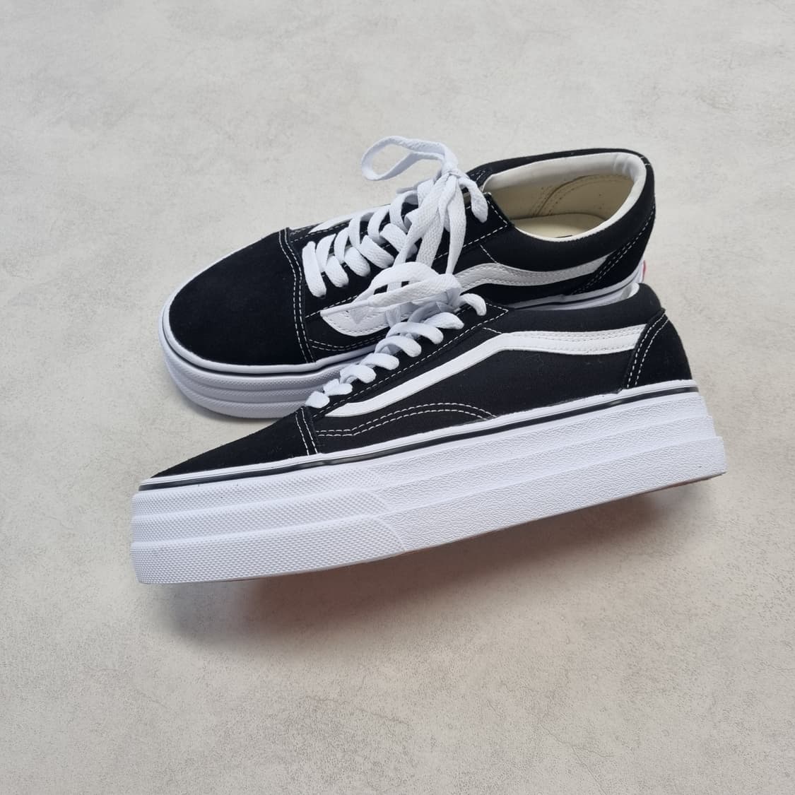 VANS 올드스쿨 쓰리솔 블랙 - 245 상품이미지2