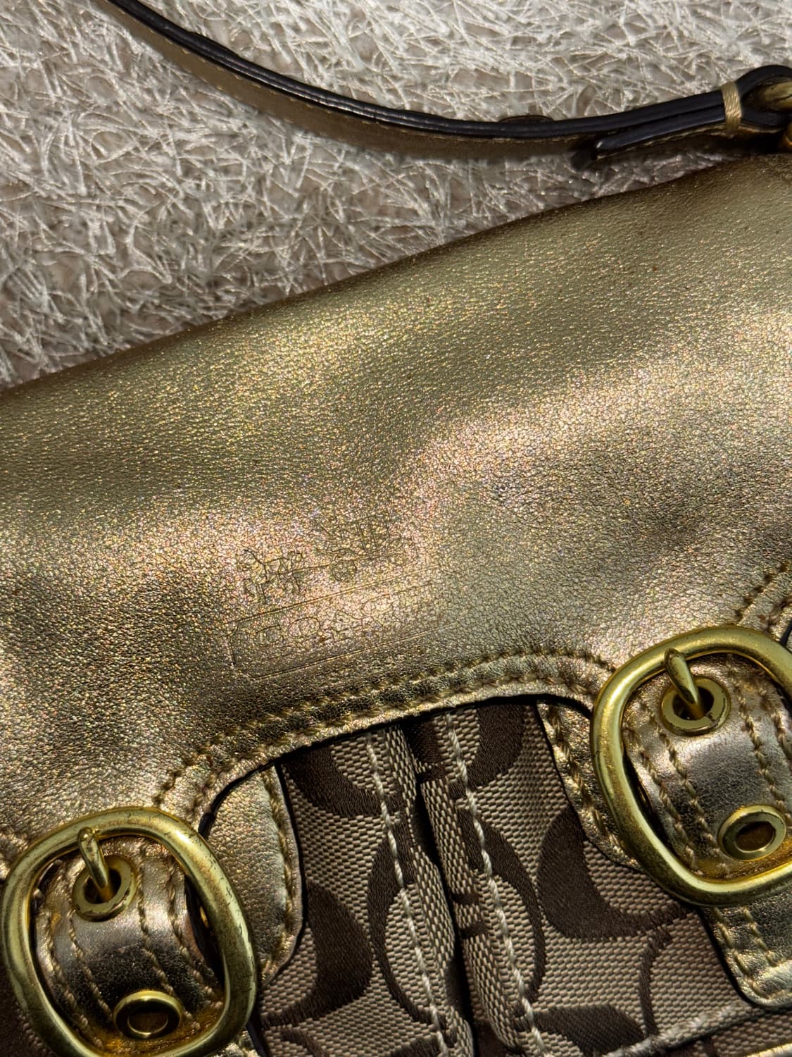 코치 골드 00‘s 미니 숄더백  상품이미지6