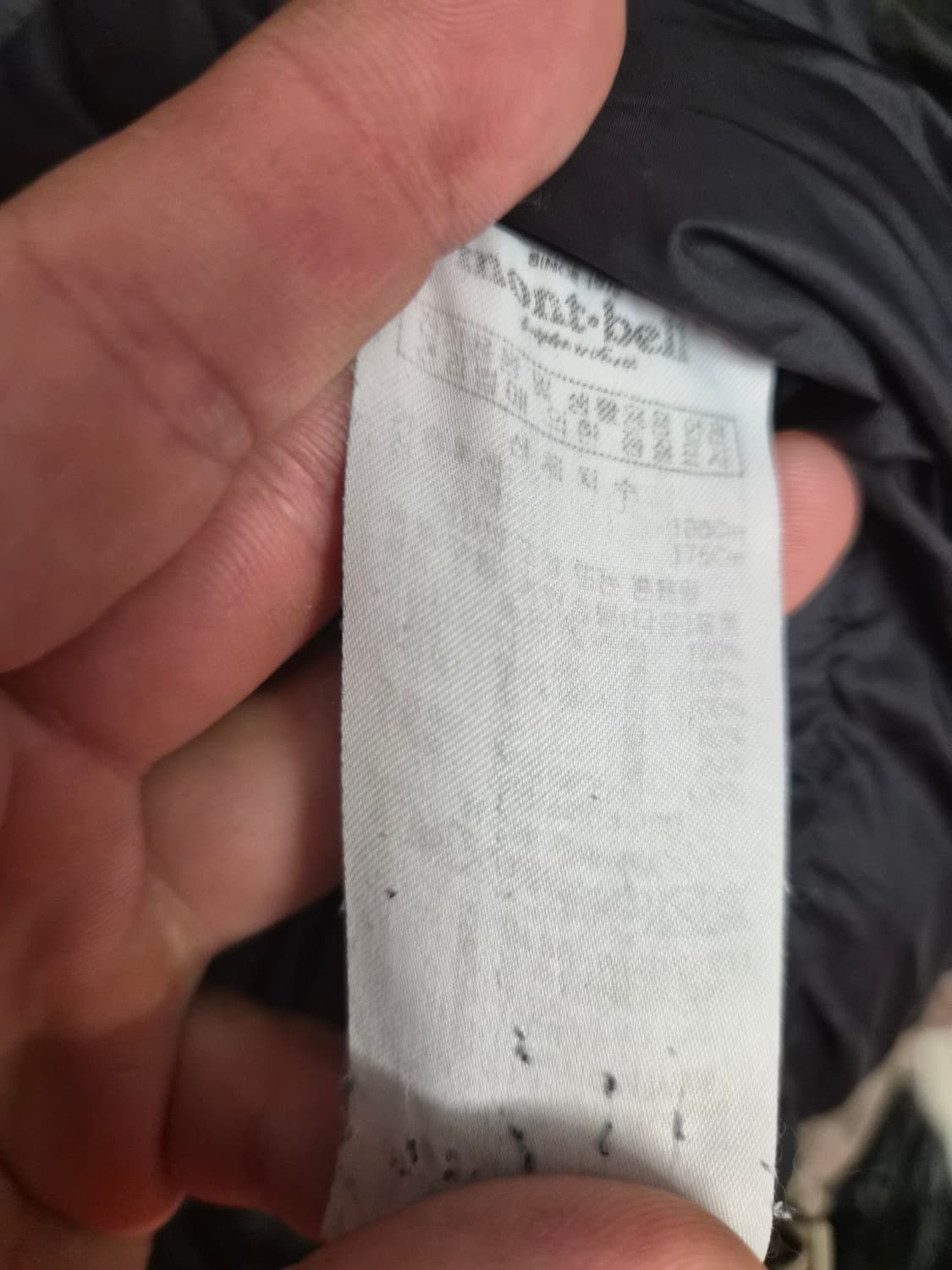 L/100) mont-bell 몽벨 구스다운 패딩 팝니다 상품이미지4