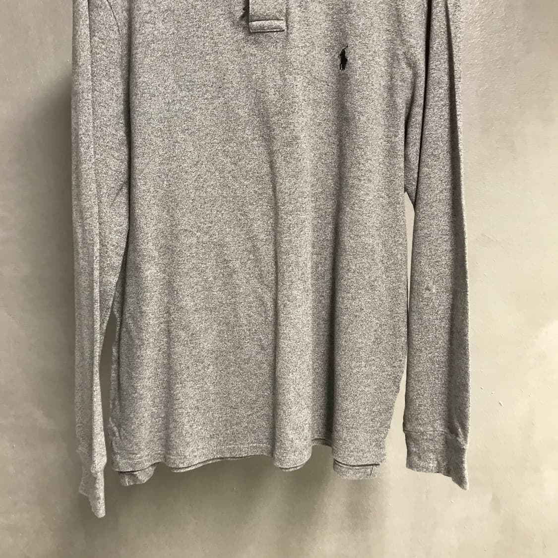 폴로 랄프로렌 PK 긴팔 카라티 그레이 L 상품이미지3