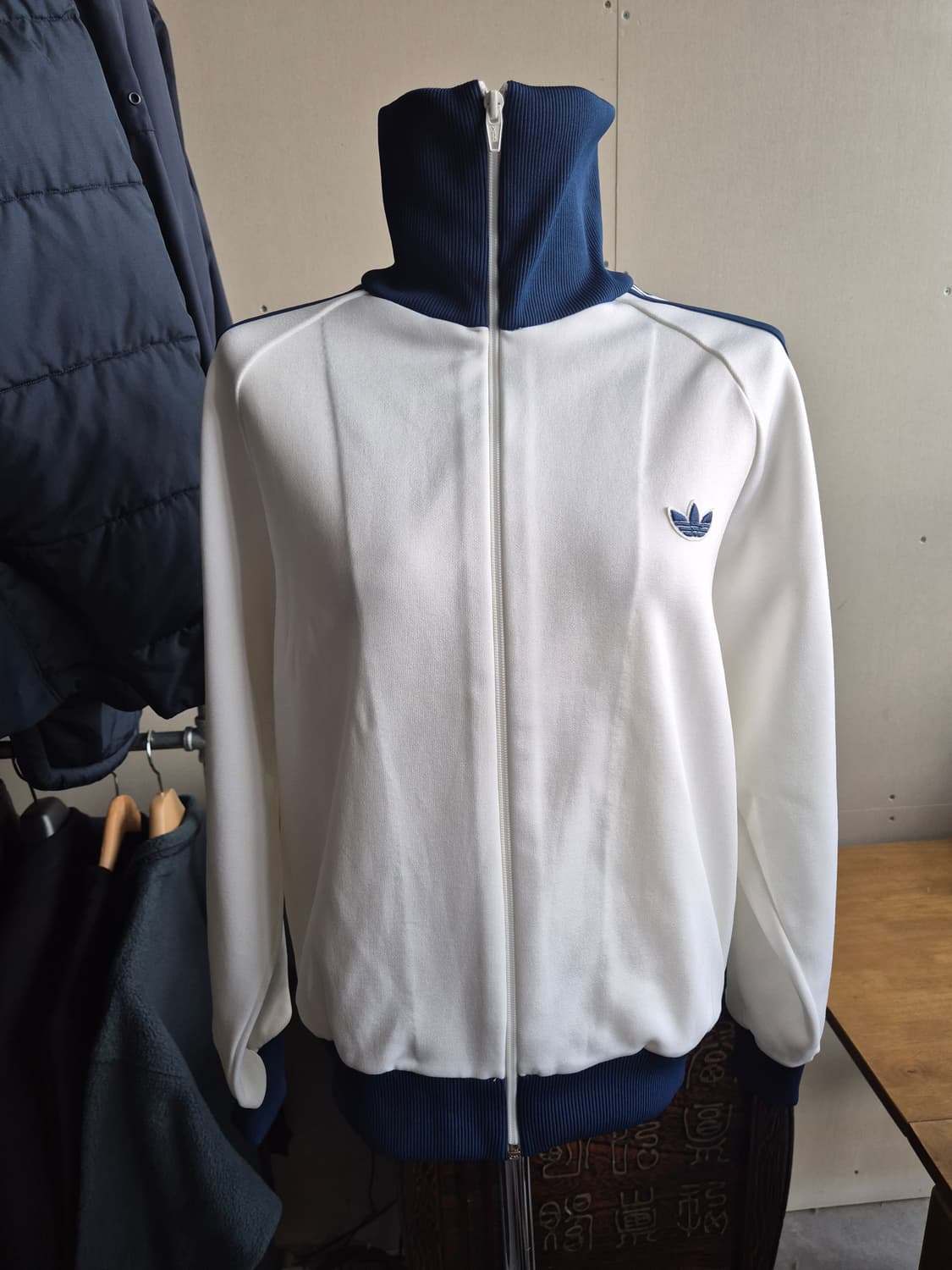 Adidas 아디다스 80s 서독 흰파 져지 트랙탑 상품이미지4