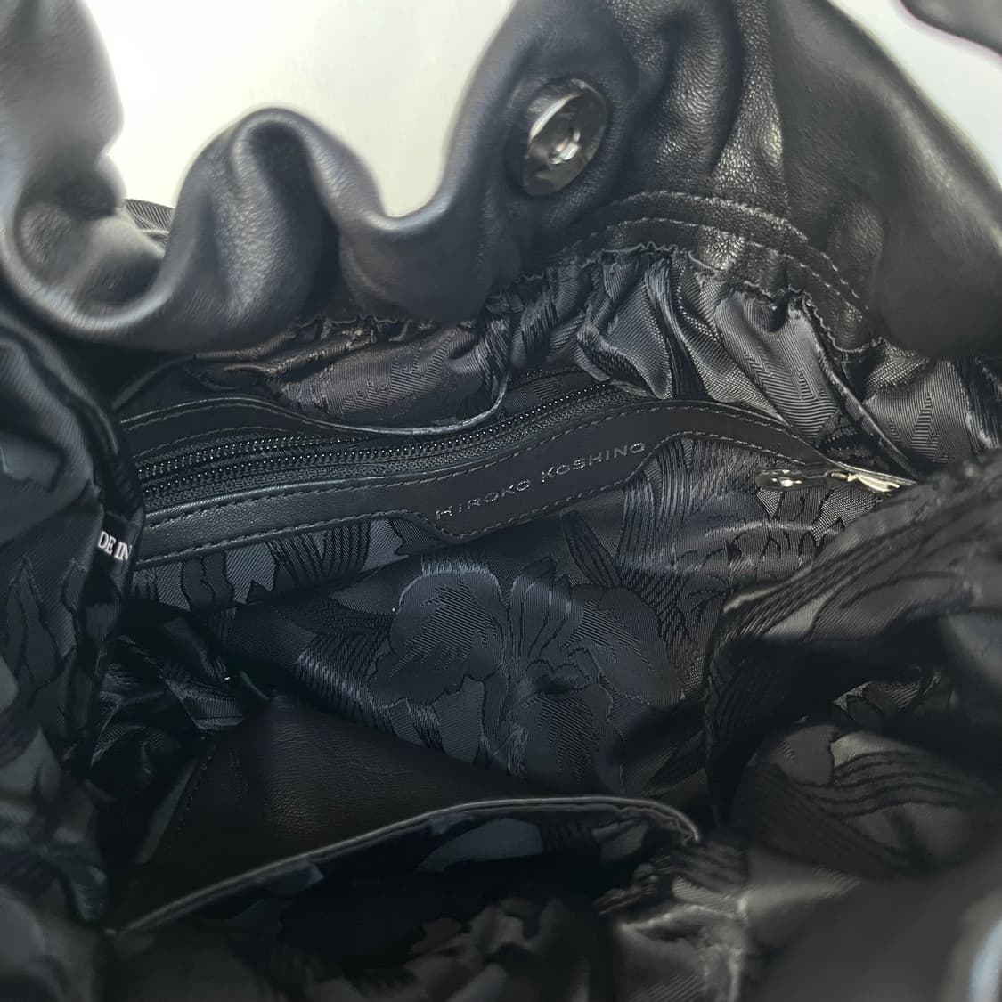 Hiroko koshino shirring bag 상품이미지10