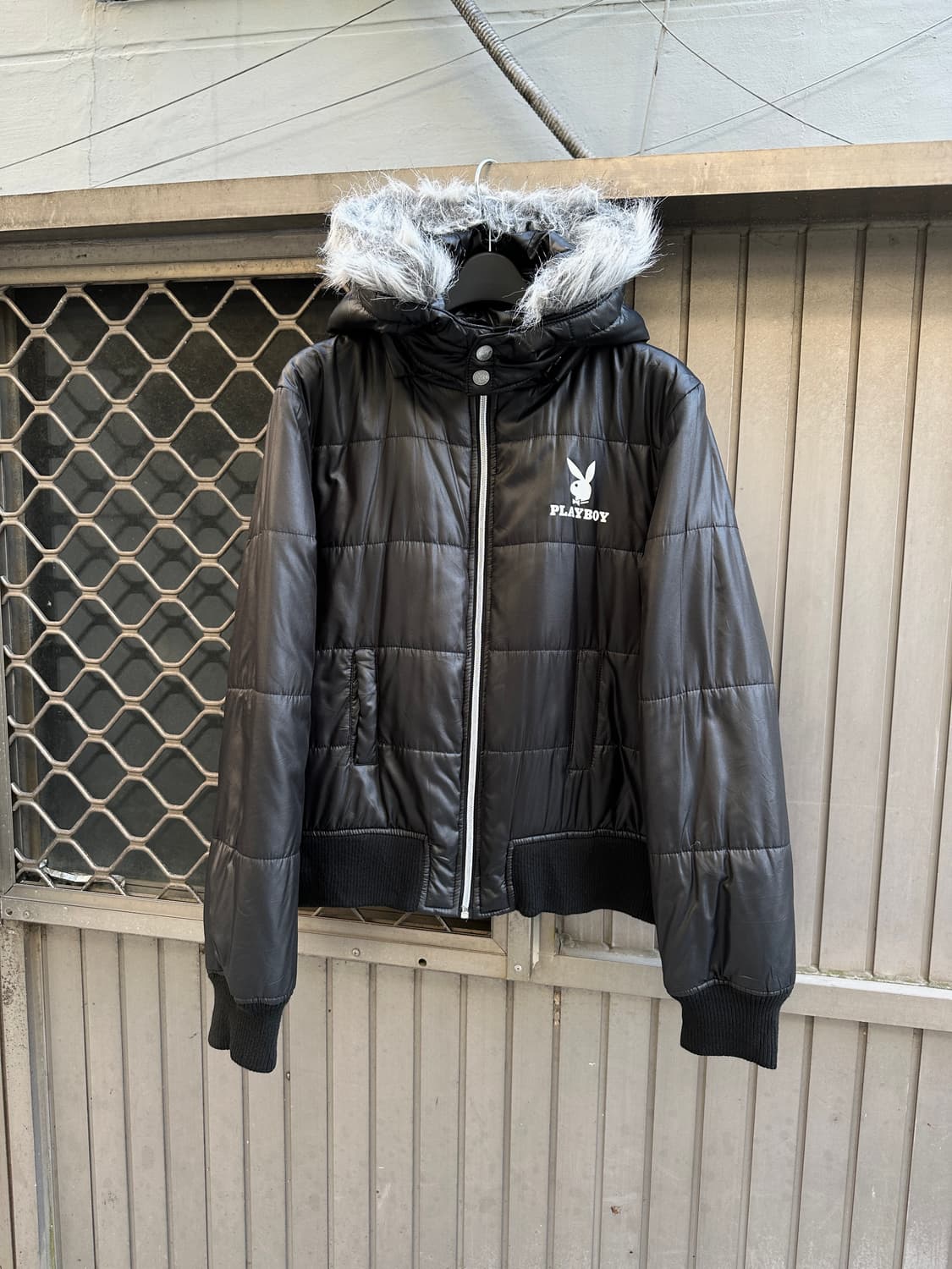 PLAYBOY fur trimming padding  상품이미지2