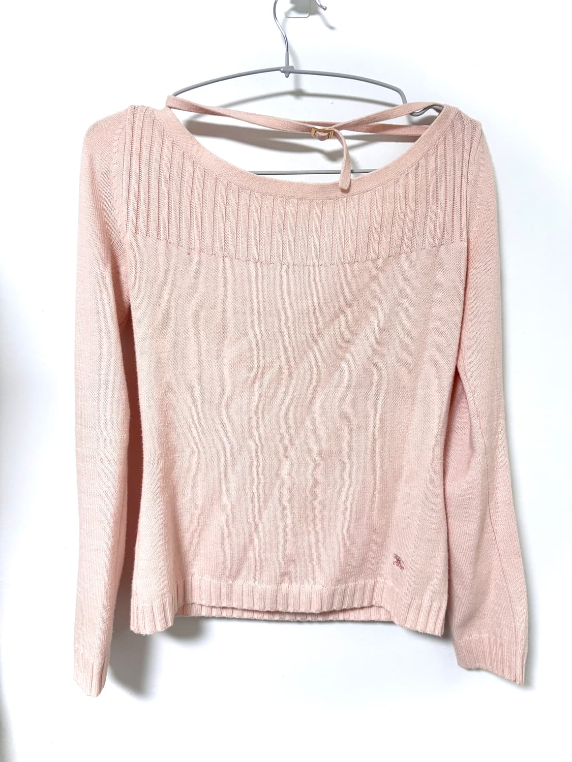 빈티지 히메갸루 버버리 블루라벨 딸기우유 니트 상품이미지1