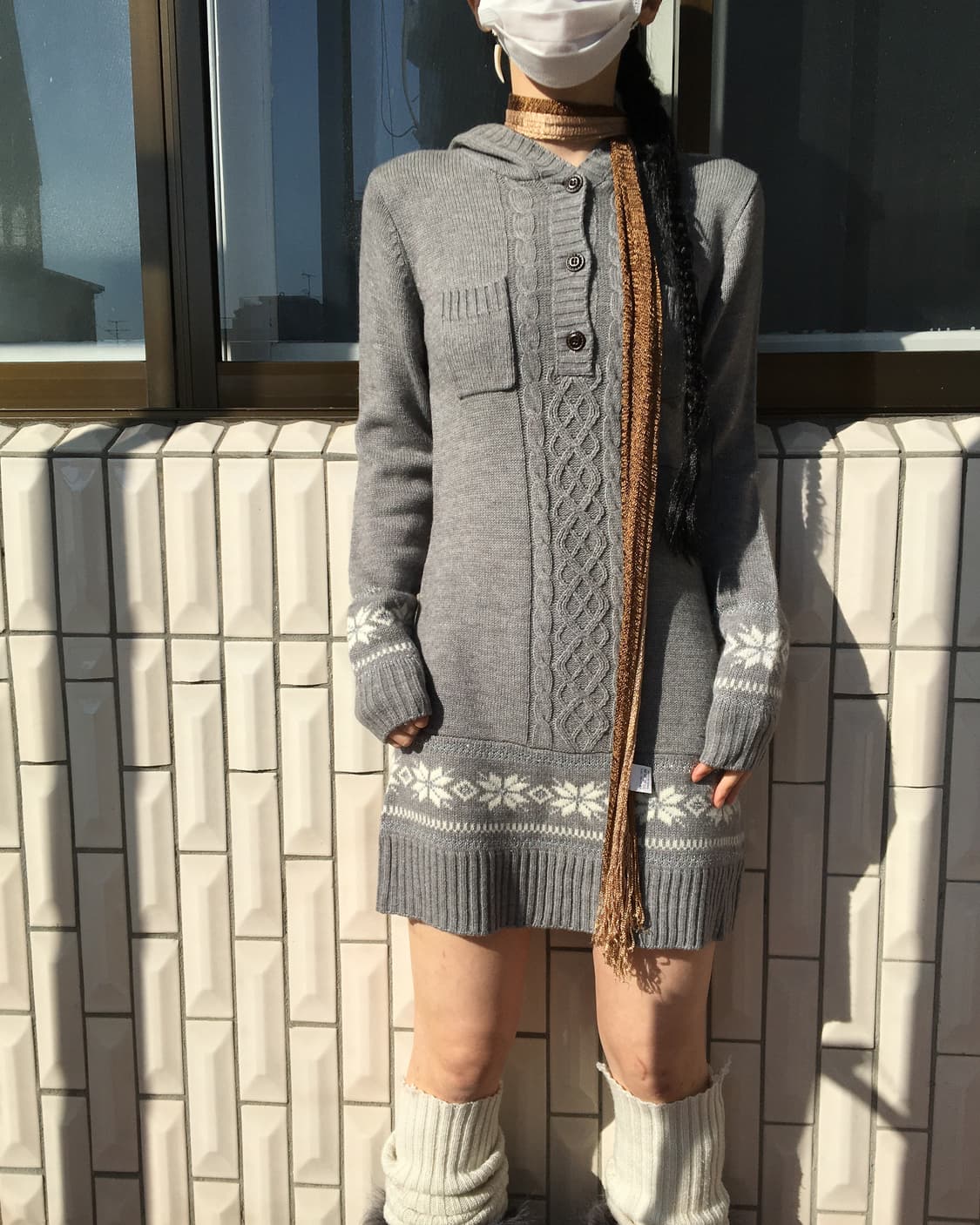  dyed scarf 상품이미지2