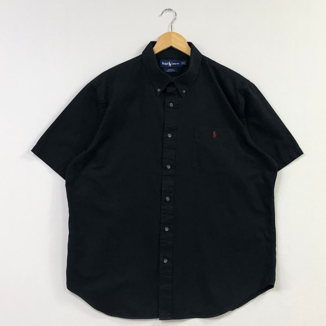 XL 폴로 블랙 셔츠 상품이미지2