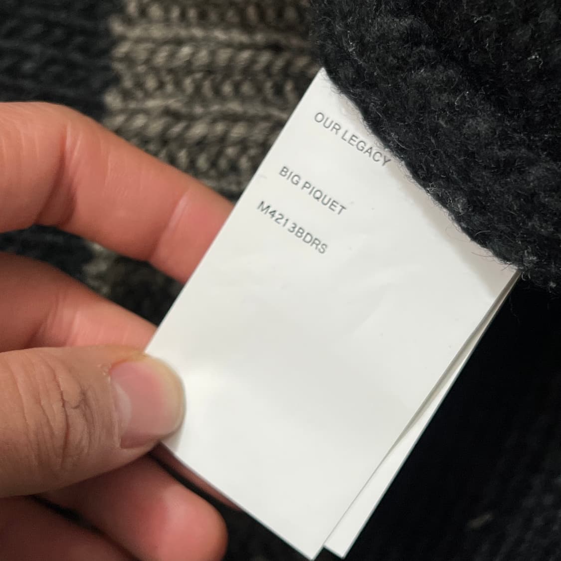 [105] 아워레가시 카라 니트 상품이미지4