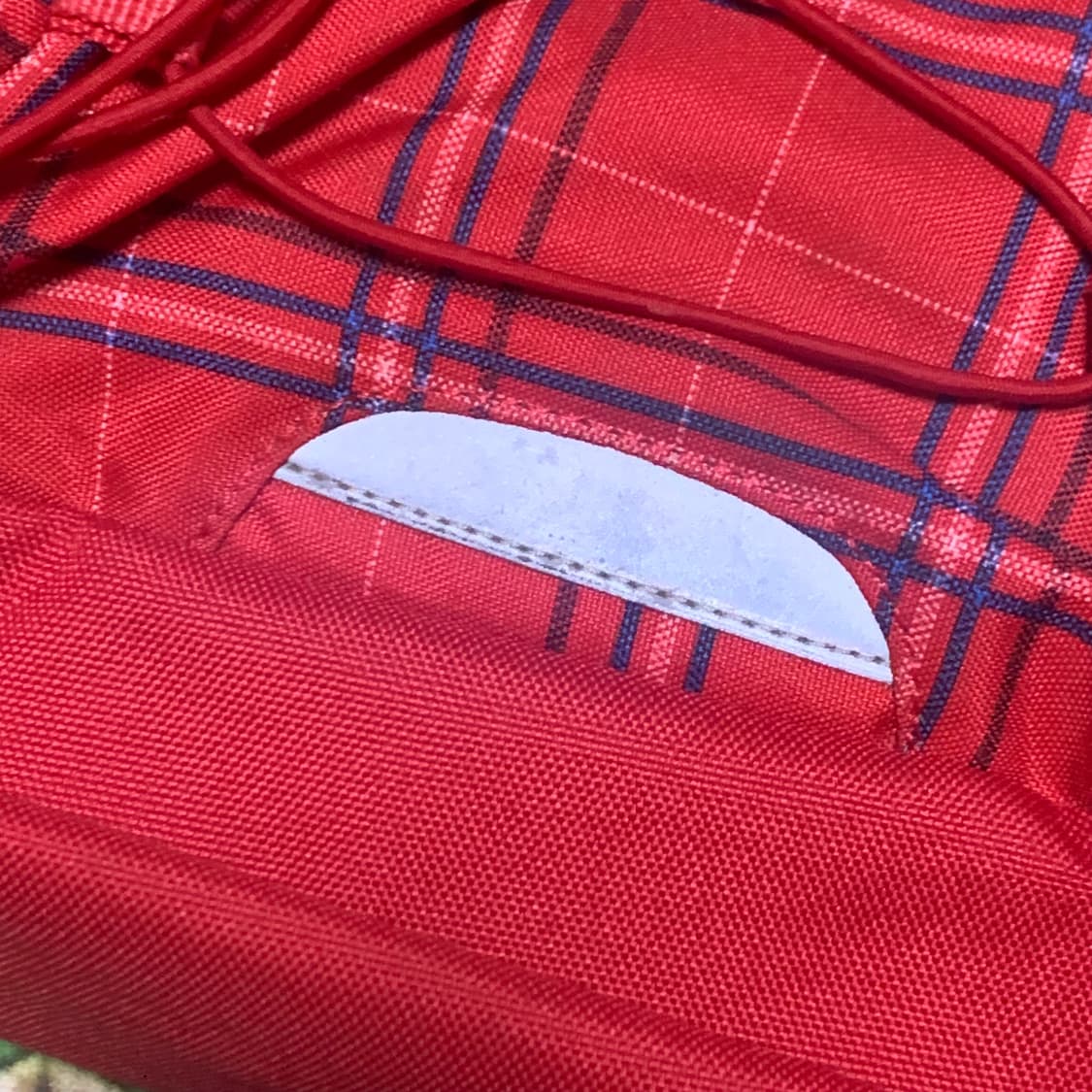 콜맨 레드 체크 백팩 | 가방 일본 빈티지 하구미 연말 모리걸 상품이미지6