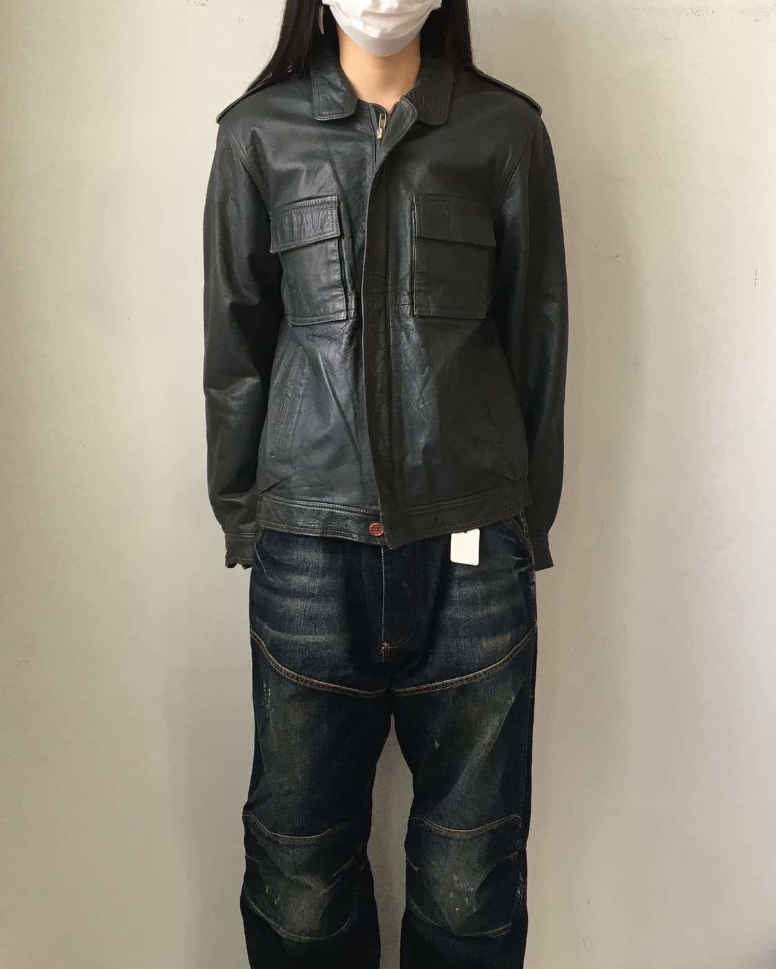 Cow leather jaacket 상품이미지6