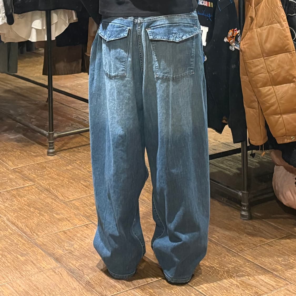 [HI] VTG 포켓 데님와이드팬츠 상품이미지5