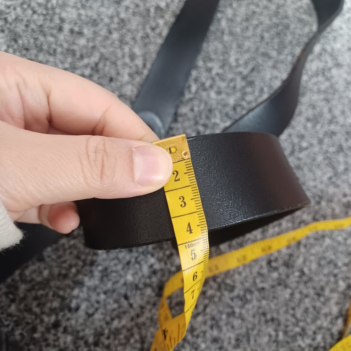 빈티지 가죽 벨트 블랙  상품이미지6