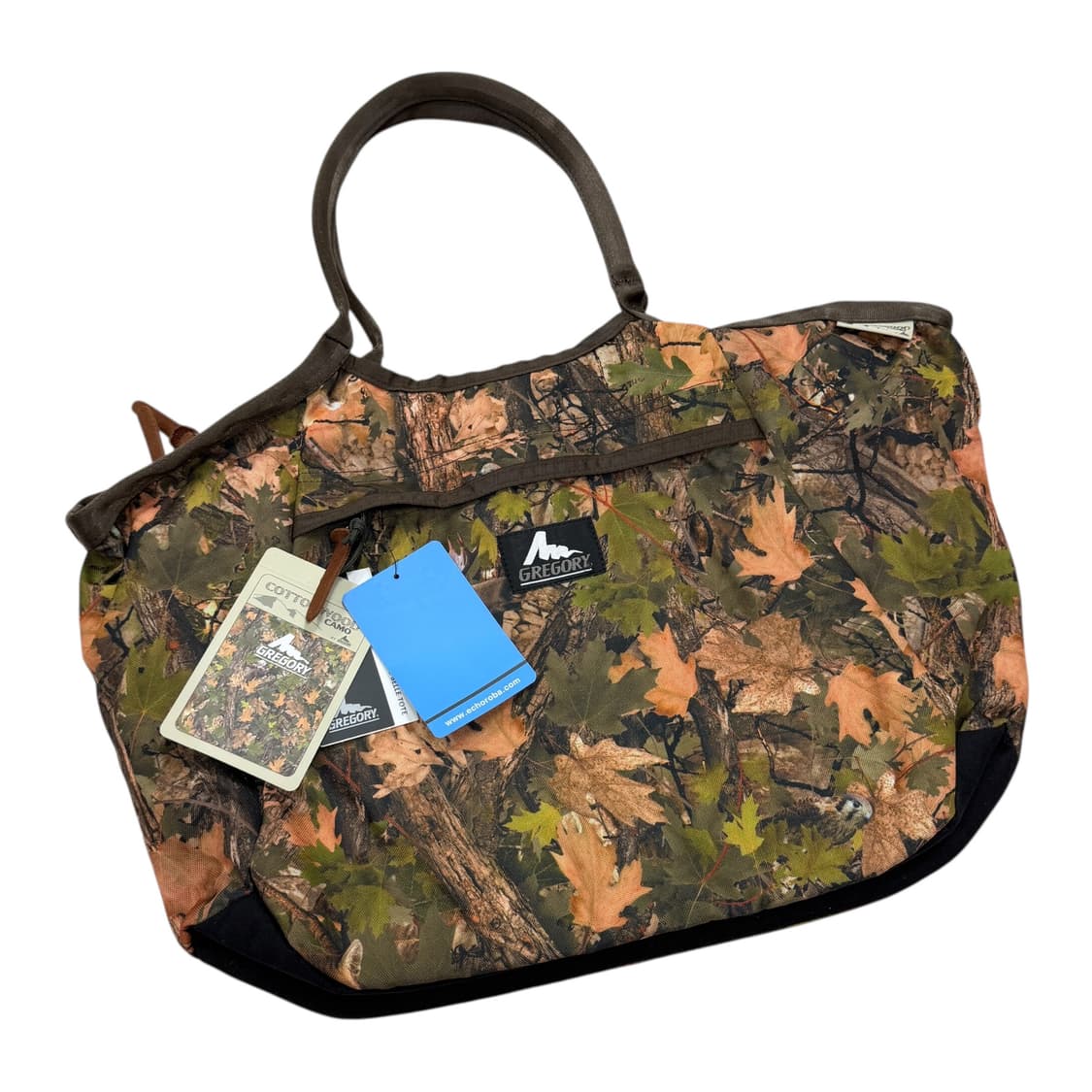 그레고리 구로고 코튼우드 카모 숄더백 토트백 가방 상품이미지2