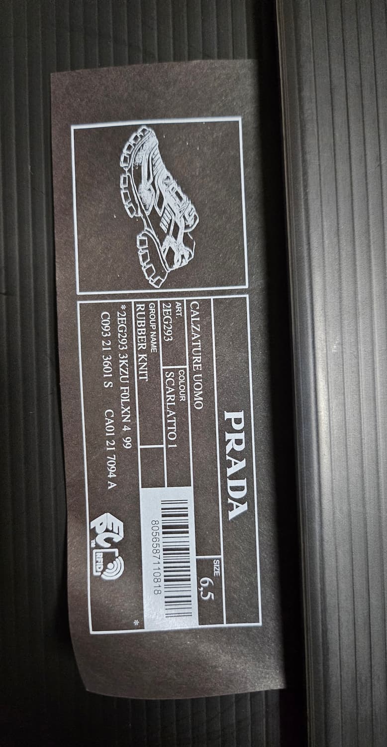 프라다 클라우드 버스트 썬더 레드 (6.5/255) 정품 상품이미지3